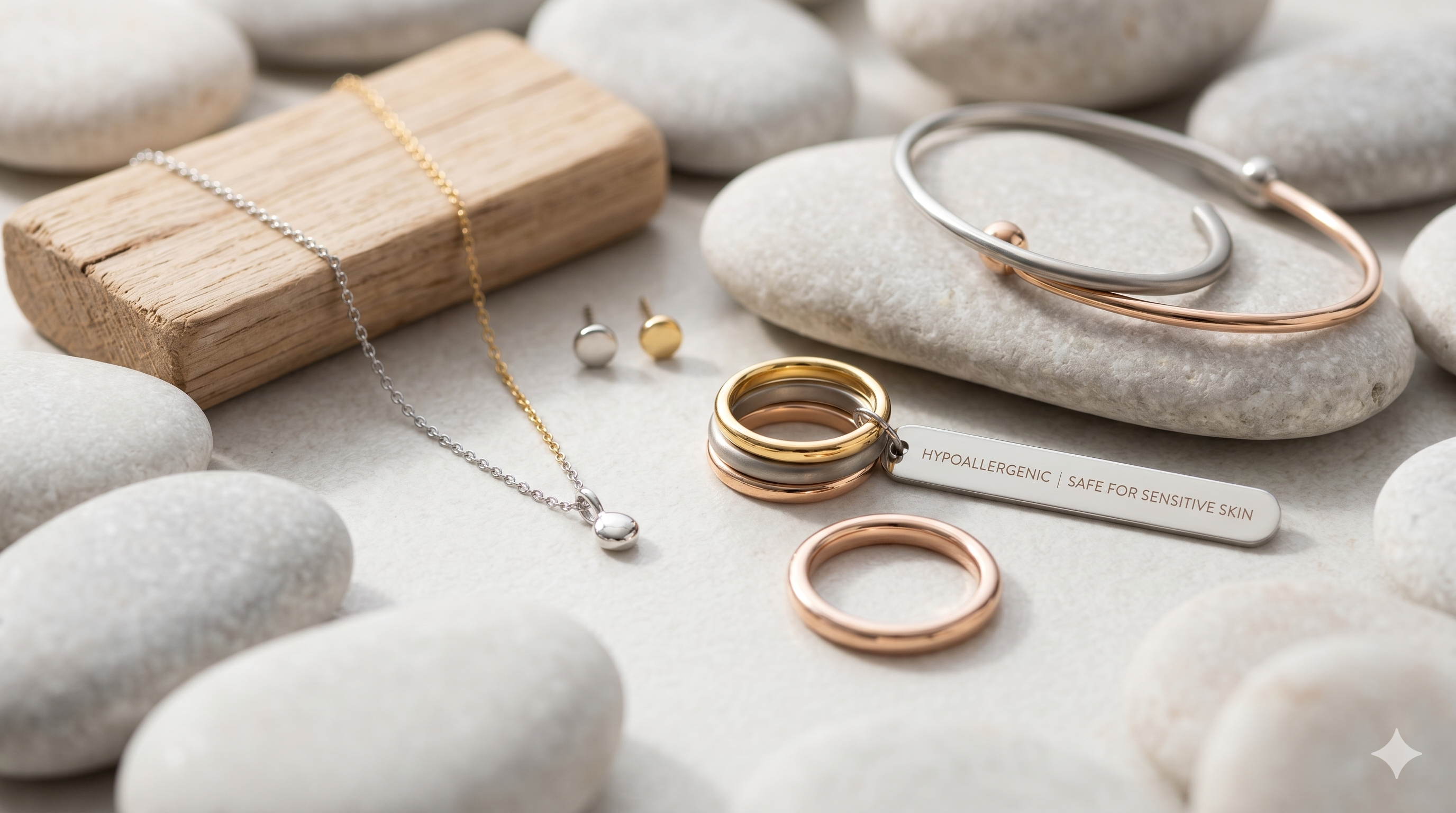 Hypoallergenic Jewelry Guide : Best Metals for Sensitive Skin