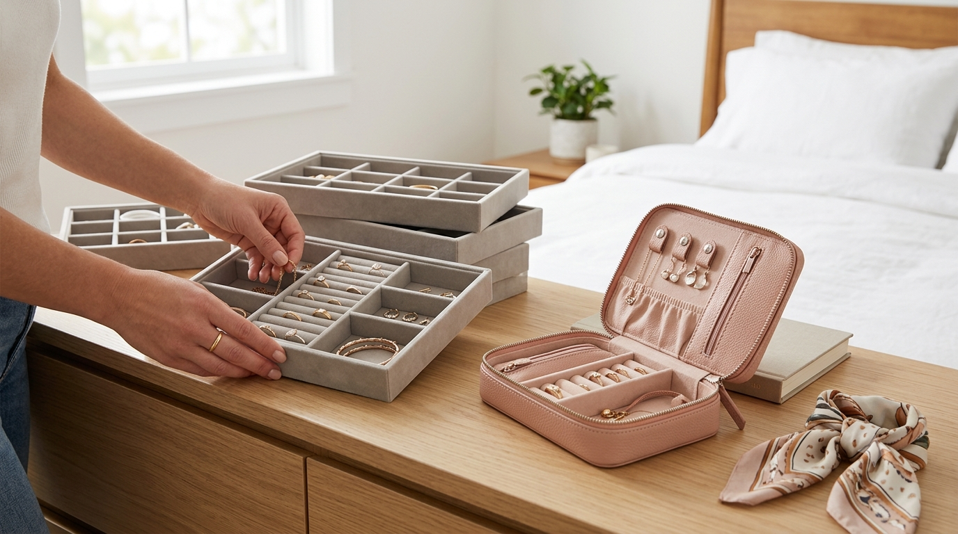 How to Store Jewelry: Tarnish-Free Storage & Travel Guide | ELARAMUSE