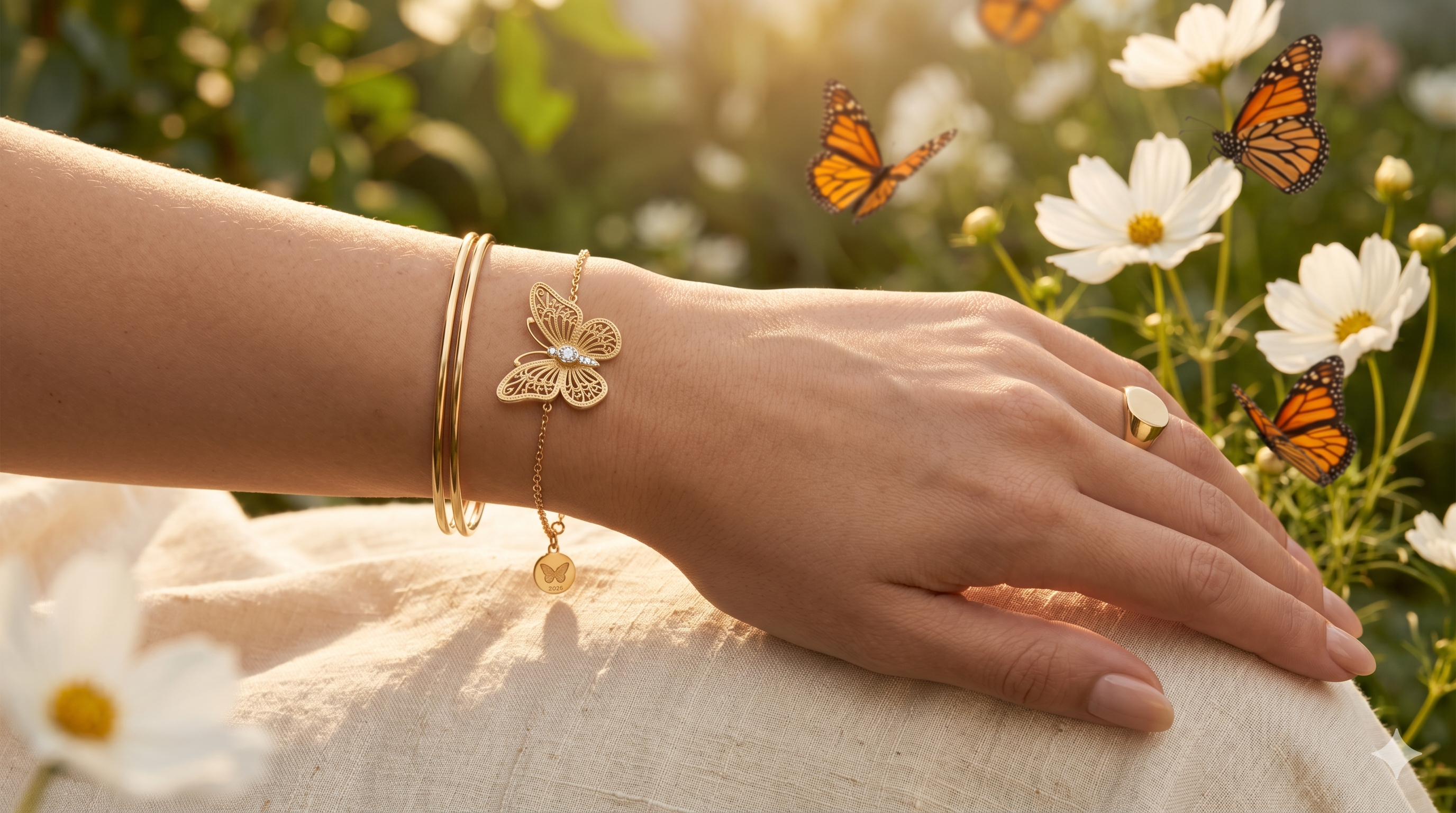 Gold Butterfly Bracelet: Meaning, Symbolism & How to Wear It in