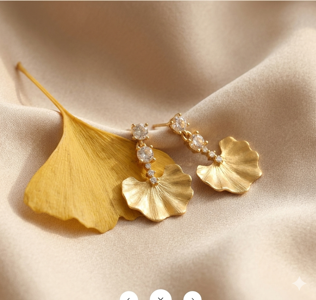 Ginkgo Leaf Earrings: The Ancient Symbol That Makes Botanical Jewelry Timeless