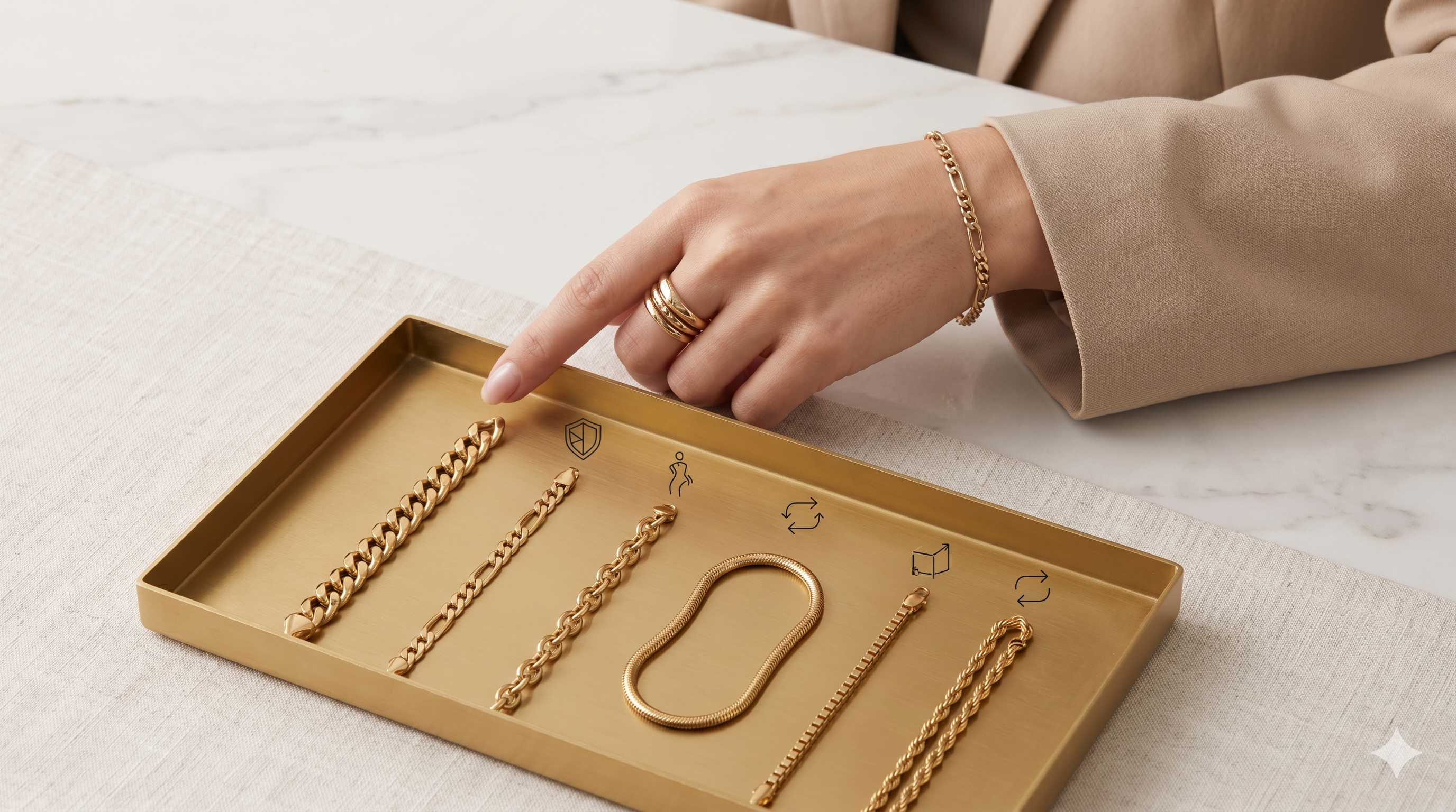 Chain Link Bracelet Guide : Types, Styling & How to Choose the Right One