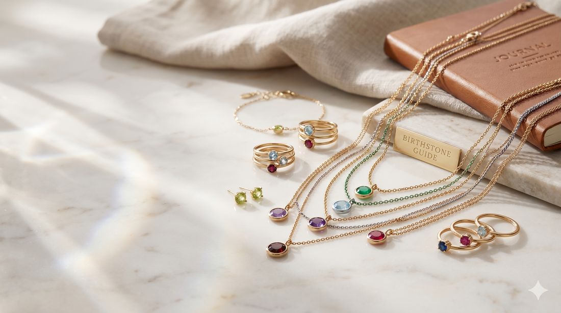 Birthstone & Gemstone Gift Guide : Meaningful Jewelry for Every Month