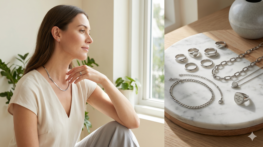 Hypoallergenic Stainless Steel Jewelry Guide | Safe Metals for Sensitive Skin