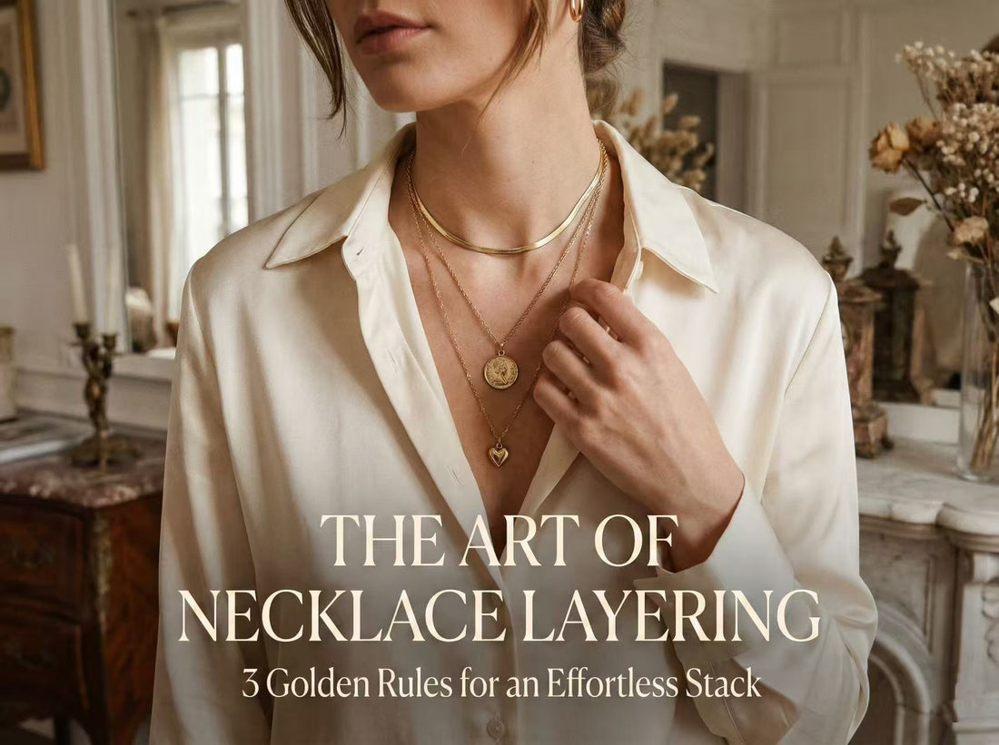 How to Layer Necklaces | ÉLARAMUSE