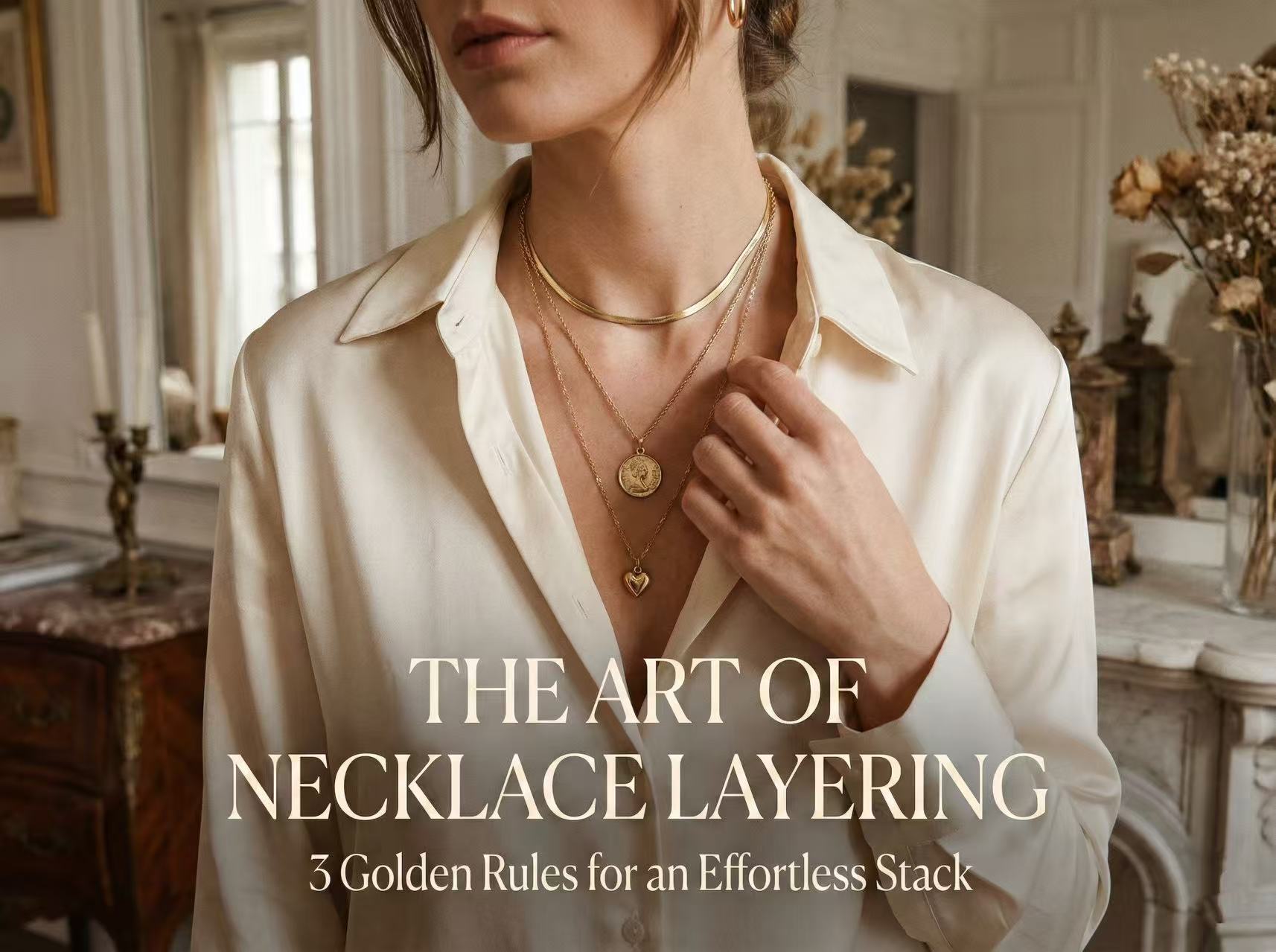 How to Layer Necklaces | ÉLARAMUSE