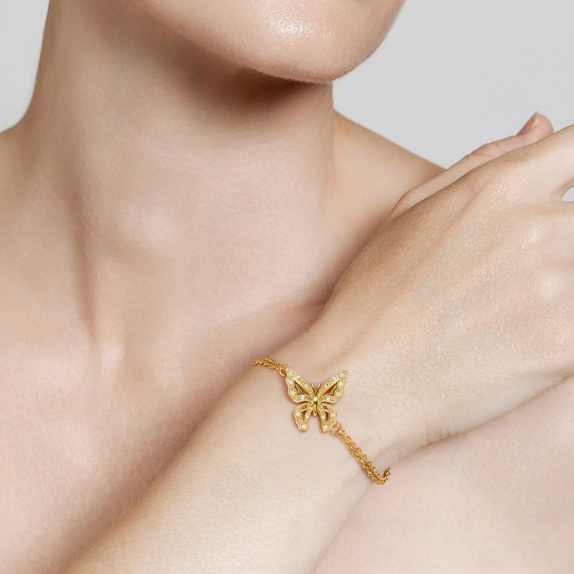 Papillon Chain Bracelet