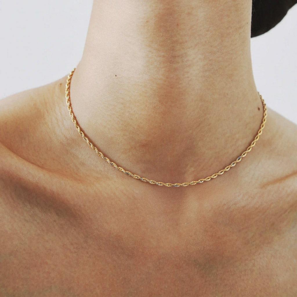 Bicolor Spira Choker