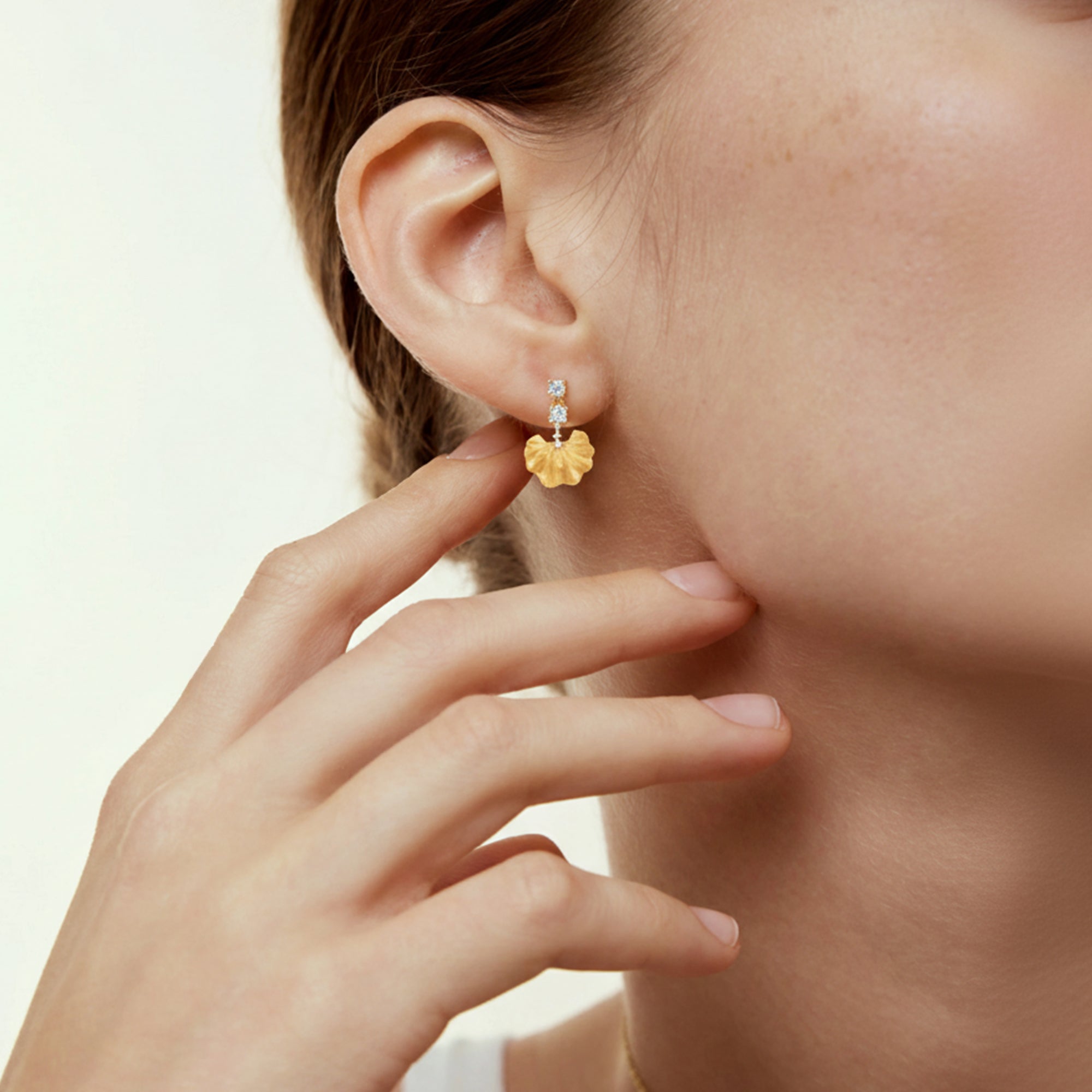 Cascade Leaf Earrings