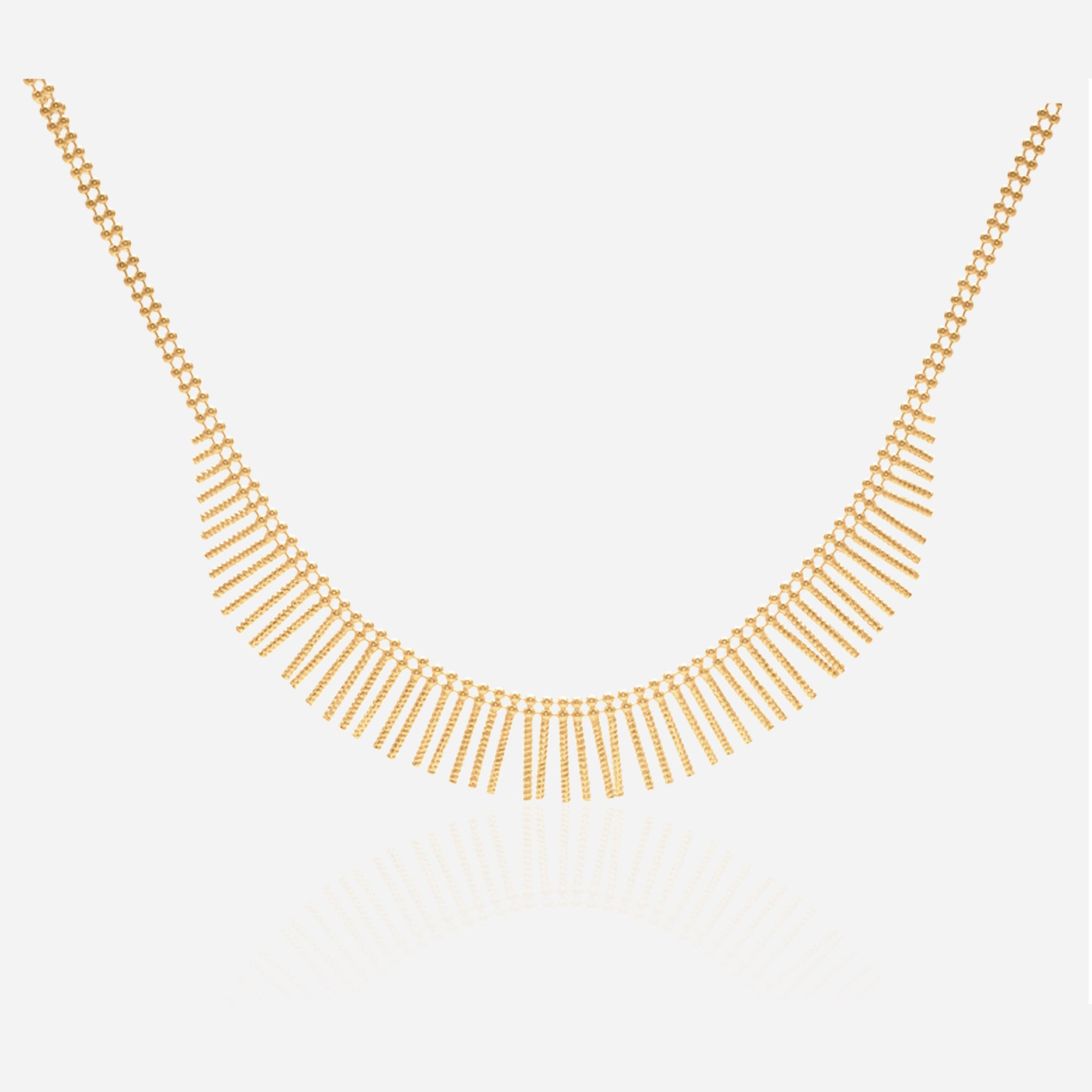 Cleo Fringe Necklace
