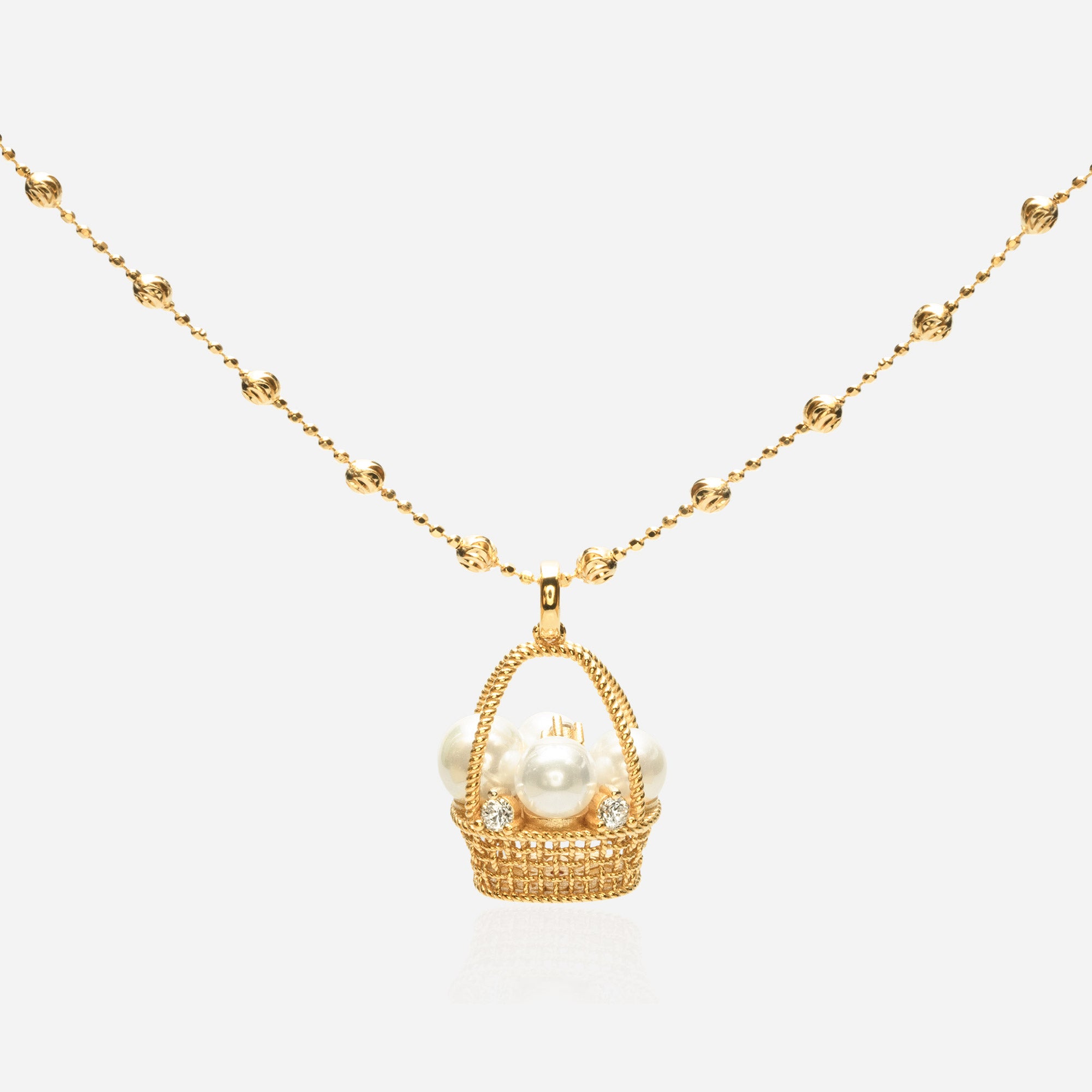 Corbeille Pearl Necklace