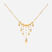 Golden Celestial Tears Necklace