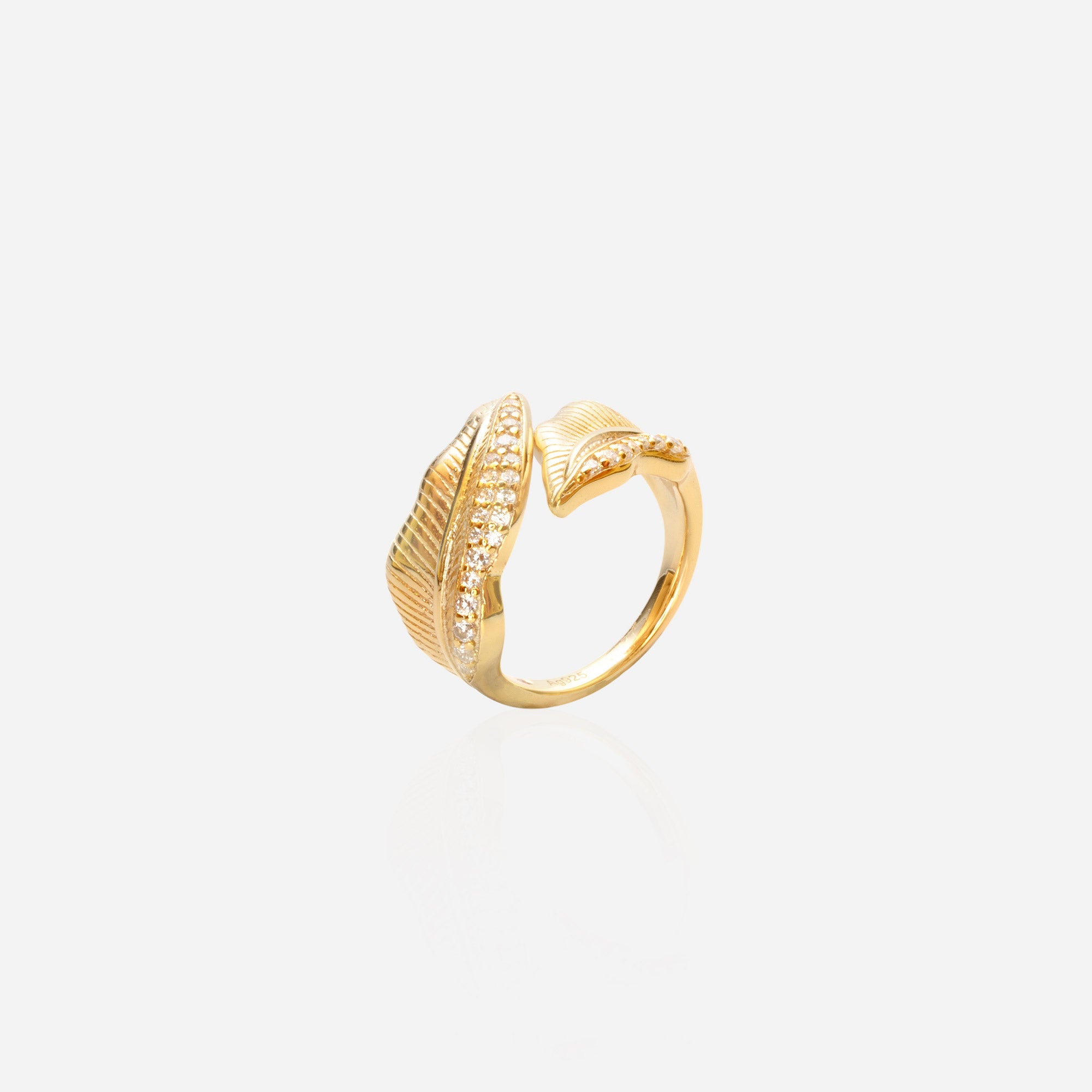 Laurel Cuff Ring