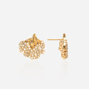 Maidenhair Leaf Studs