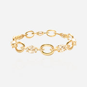 Marquise Garland Link Bracelet