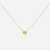 Puffy Star Necklace | 3D Wishing Star | Multi-Color Gem Pendant