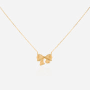 Ribbon Bow Necklace